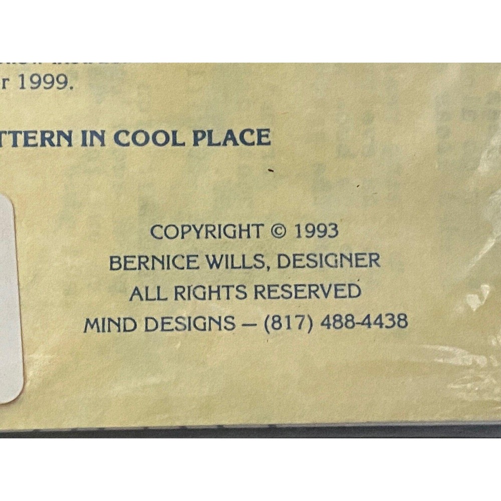 VTG Mind Designs Iron-On Patterns 2‎ Graduation + Teacher Bernice Wills 1993 NEW - Picture 7 of 7